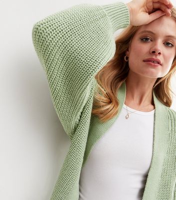 New look green outlet cardigan