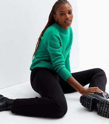 Green Crew Neck Jumper | New Look