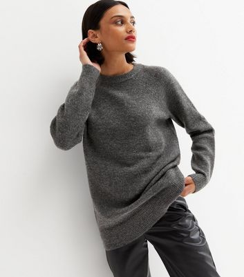 New look grey outlet jumper