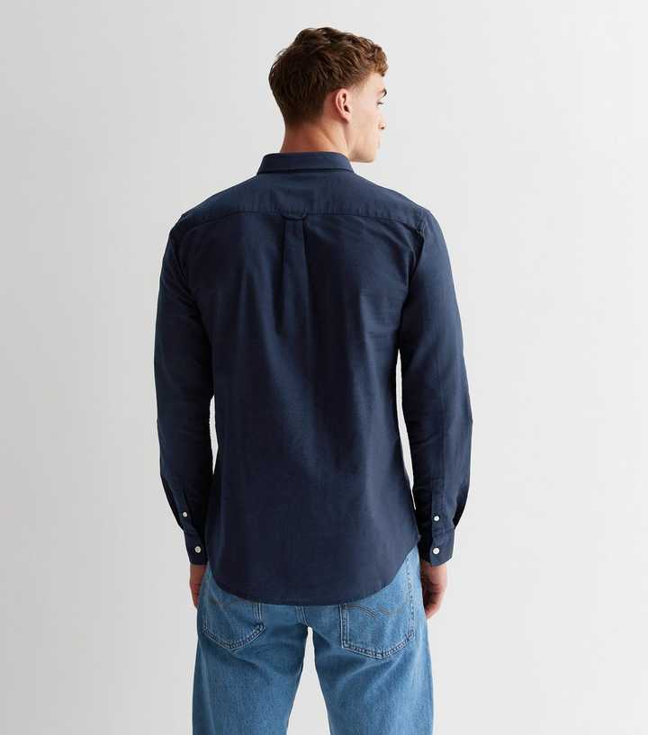 Oxford Shirt - Navy, Men's Shirts