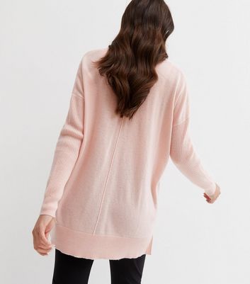 soft pink jumper