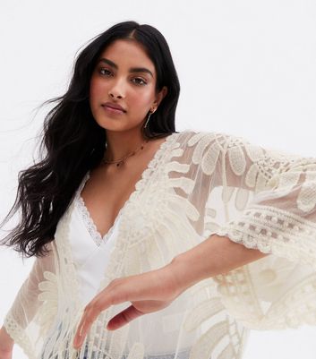 new look lace cardigans