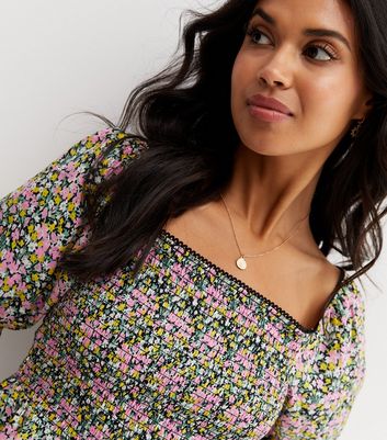 Ditsy print clearance top