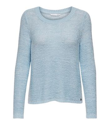Click to view product details and reviews for Only Pale Blue Jumper New Look.