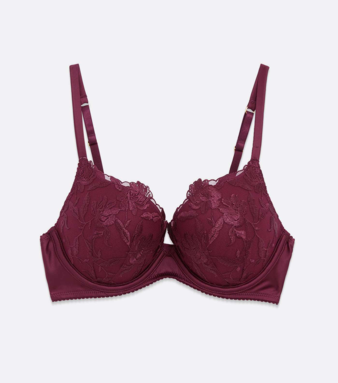 Buy DressBerry Burgundy Lace Non Wired Non Padded Everyday Bra DB BF 005C -  Bra for Women 7281220