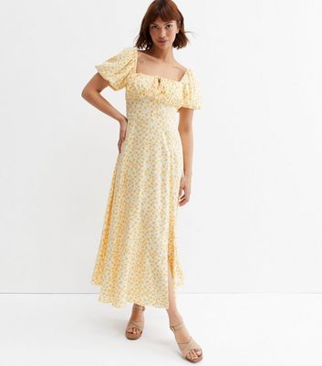 New look yellow clearance dresses