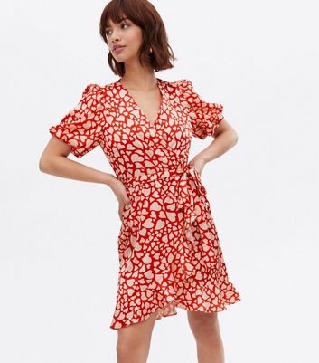 New look heart dress best sale