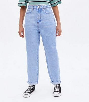 Girls Bright Blue Oversized Tori Mom 