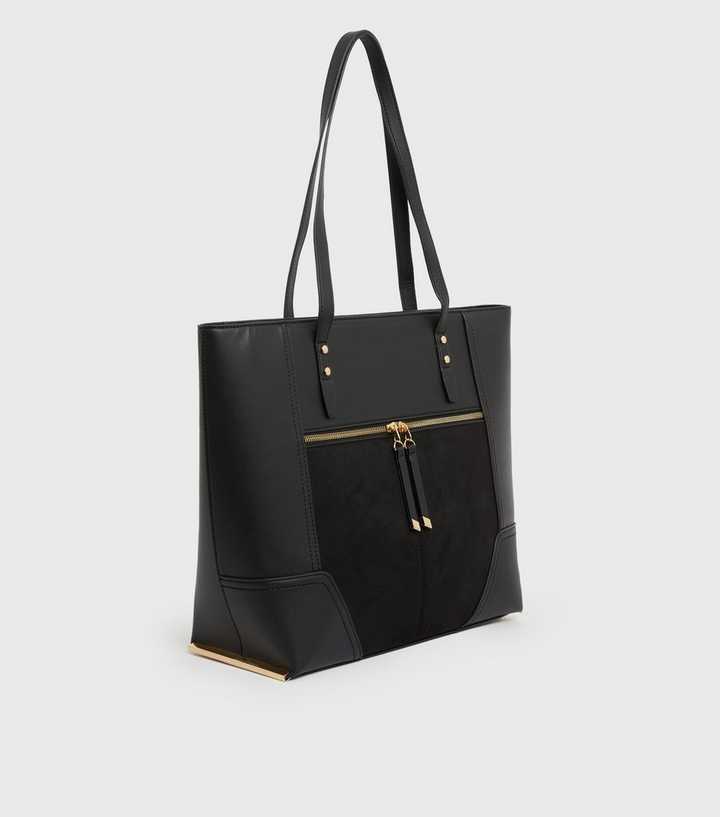 black handbag new look