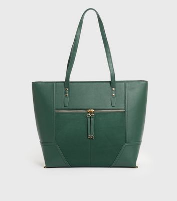 Dark hotsell green tote