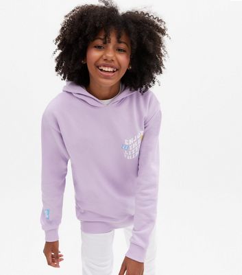 Girls lilac sale hoodie