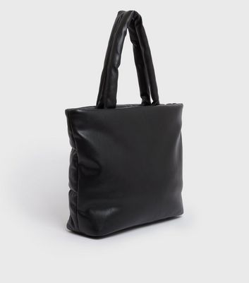 Black Leather-Look Midi Tote Bag New Look, £25.99