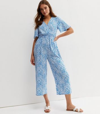 new look ditsy floral jumpsuit