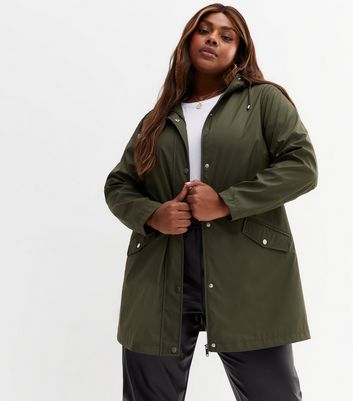 Plus size clearance hooded anorak jacket