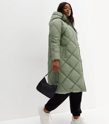 Long ladies coat with hood best sale