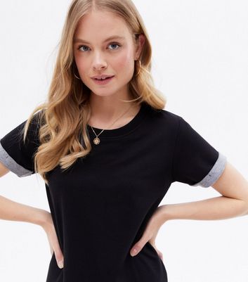 Click to view product details and reviews for Jdy Black Short Sleeve Mini T Shirt Dress New Look. Click to view product details and reviews for Jdy Black Short Sleeve Mini T Shirt Dress New Look.