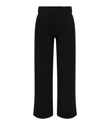 Click to view product details and reviews for Jdy Black Wide Leg Trousers New Look.