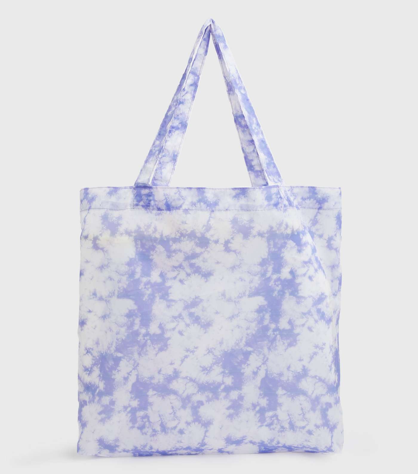 PIECES Lilac Tie Dye Tote Bag