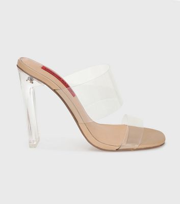 Mules transparent cheap