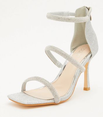Strappy Stiletto Heel Sandals 
