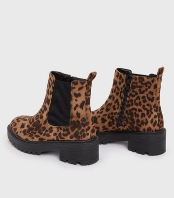 Leopard chelsea boots outlet womens