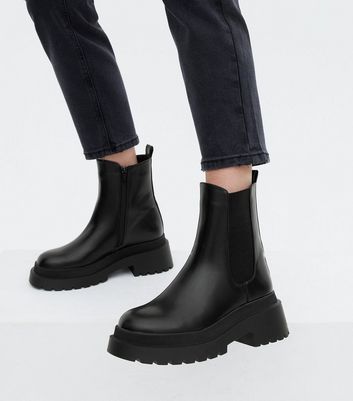 Newlook on sale chunky boots