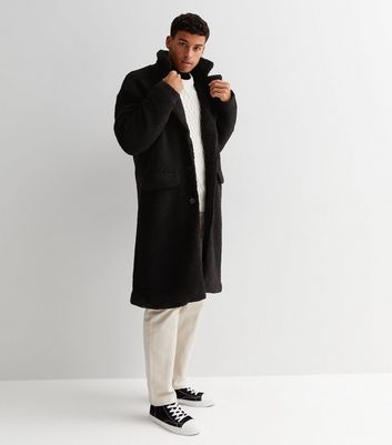 Black borg sale longline coat