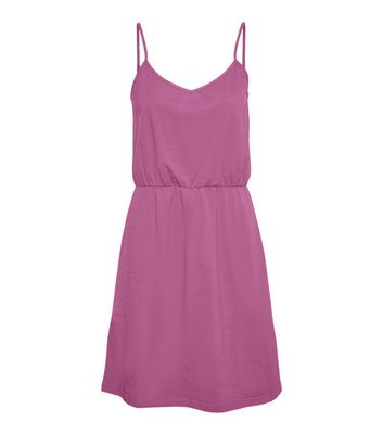 Click to view product details and reviews for Noisy May Lilac Mini Cami Dress New Look.