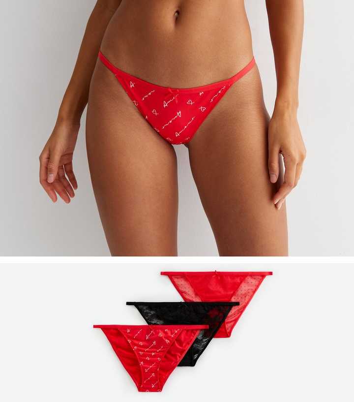 https://media2.newlookassets.com/i/newlook/830751469/womens/clothing/lingerie/3-pack-red-and-black-amour-lace-mesh-bikini-briefs.jpg?strip=true&qlt=50&w=720