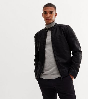 UNICEF Market | Classic Men's Leather Biker Jacket in Dark Brown - Suave  Elegance