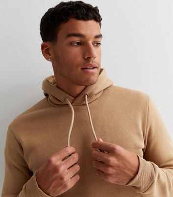 Only & Sons Light Brown Pocket Hoodie
