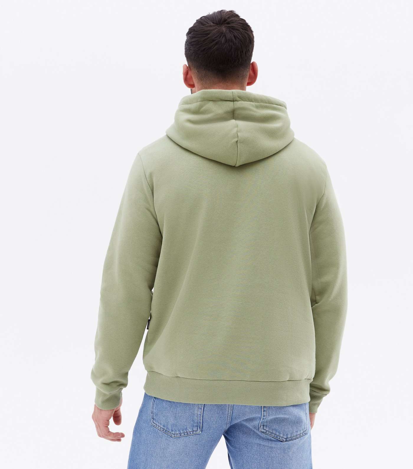 Only & Sons Khaki Pocket Hoodie Image 4