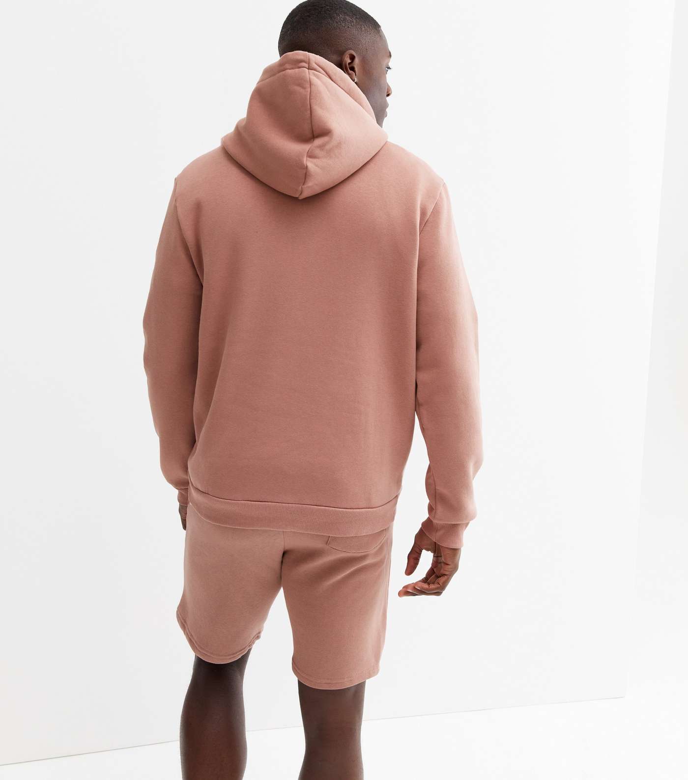 Only & Sons Mid Pink Pocket Hoodie Image 4
