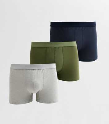 Pack of 3 Multicoloured Jersey Boxers