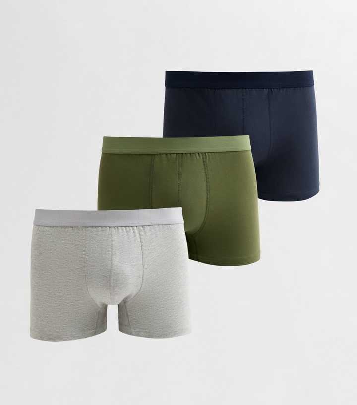 Pack of 3 Multicoloured Jersey Boxers