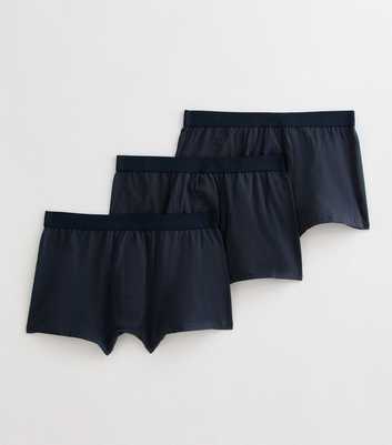 3 Pack Navy Jersey Boxers