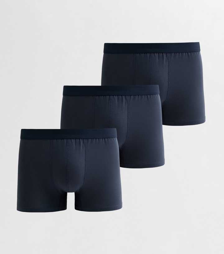 Pack of 3 Navy Jersey Boxers