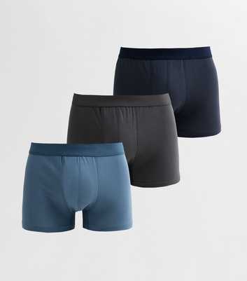 Pack of 3 Multicoloured Jersey Boxers
