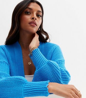 New look sales blue cardigan