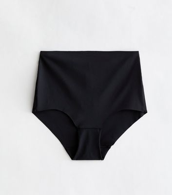 Black Seamless Smoothing Brazilian Briefs New Look