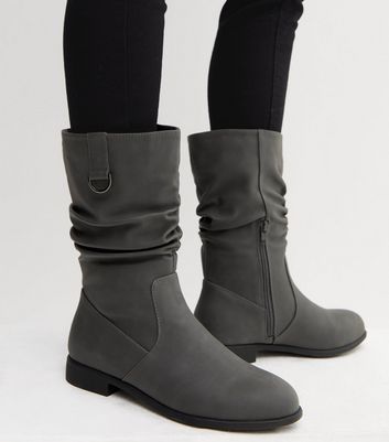 Slouchy on sale calf boots