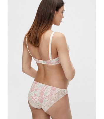 Mamalicious Maternity Off White Floral Lace Bra New Look