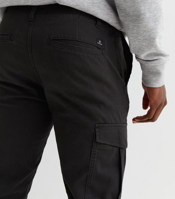 2-pack Slim Fit Cargo trousers | Black | Jack & Jones®