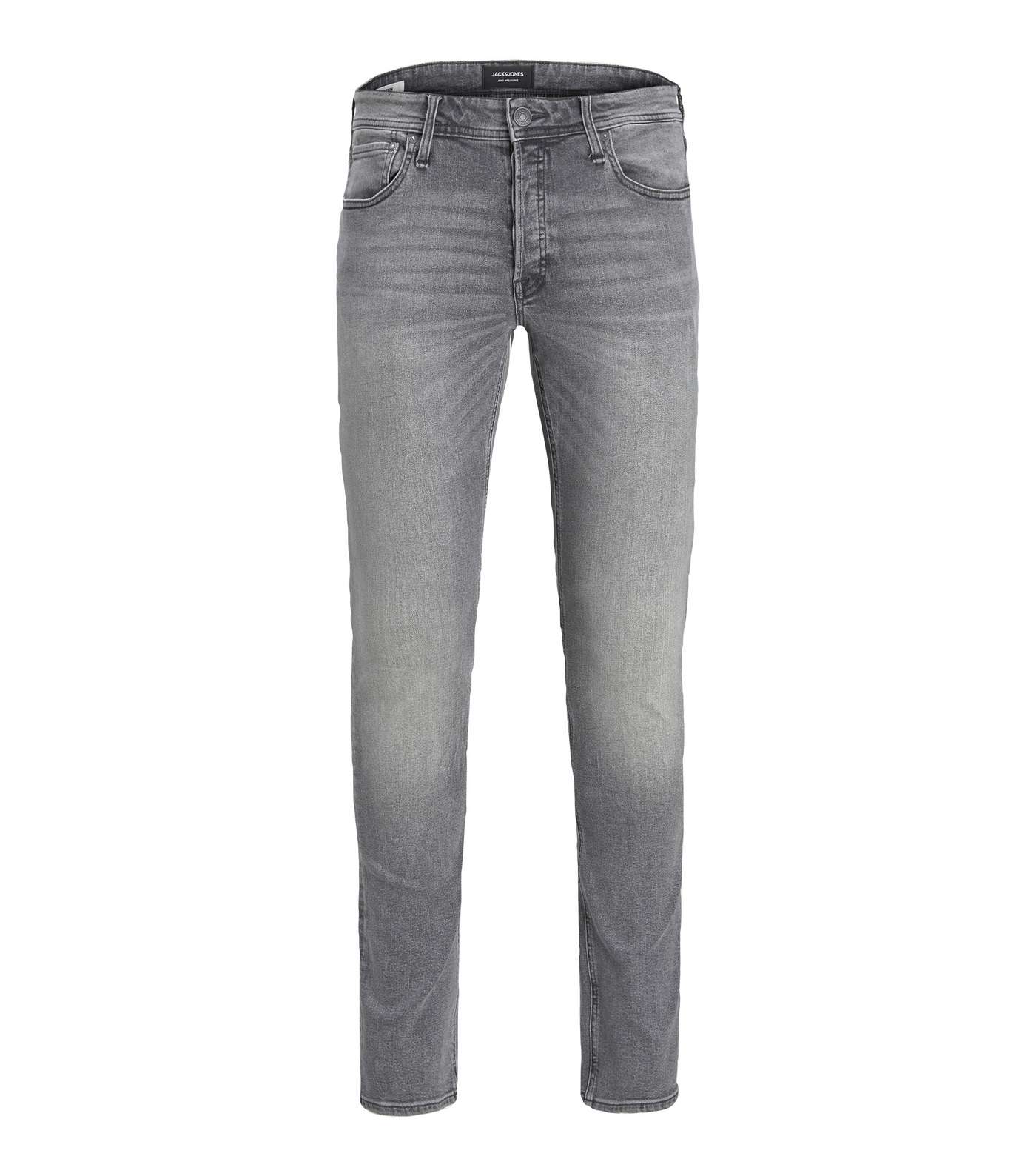 Jack & Jones Grey Regular Fit Jeans Image 5