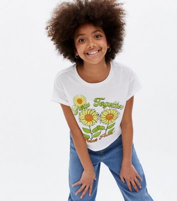 sunflower shirt for girls