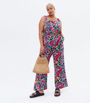 george floral jumpsuit