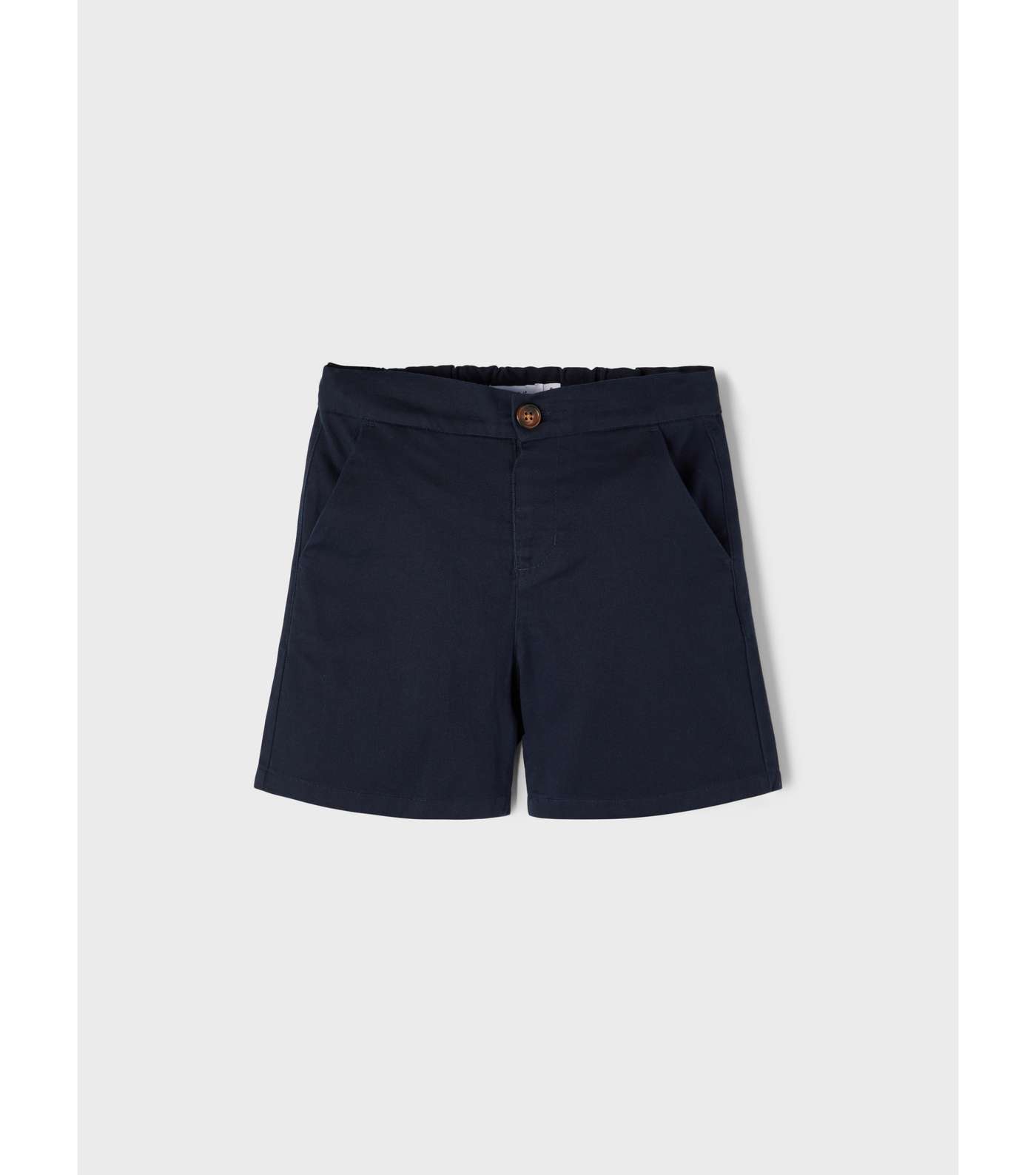 Name It Navy Button Shorts Image 5