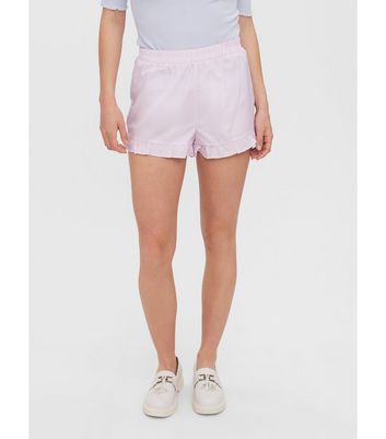 frill pyjama shorts