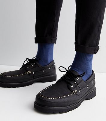 Black cheap lace loafers