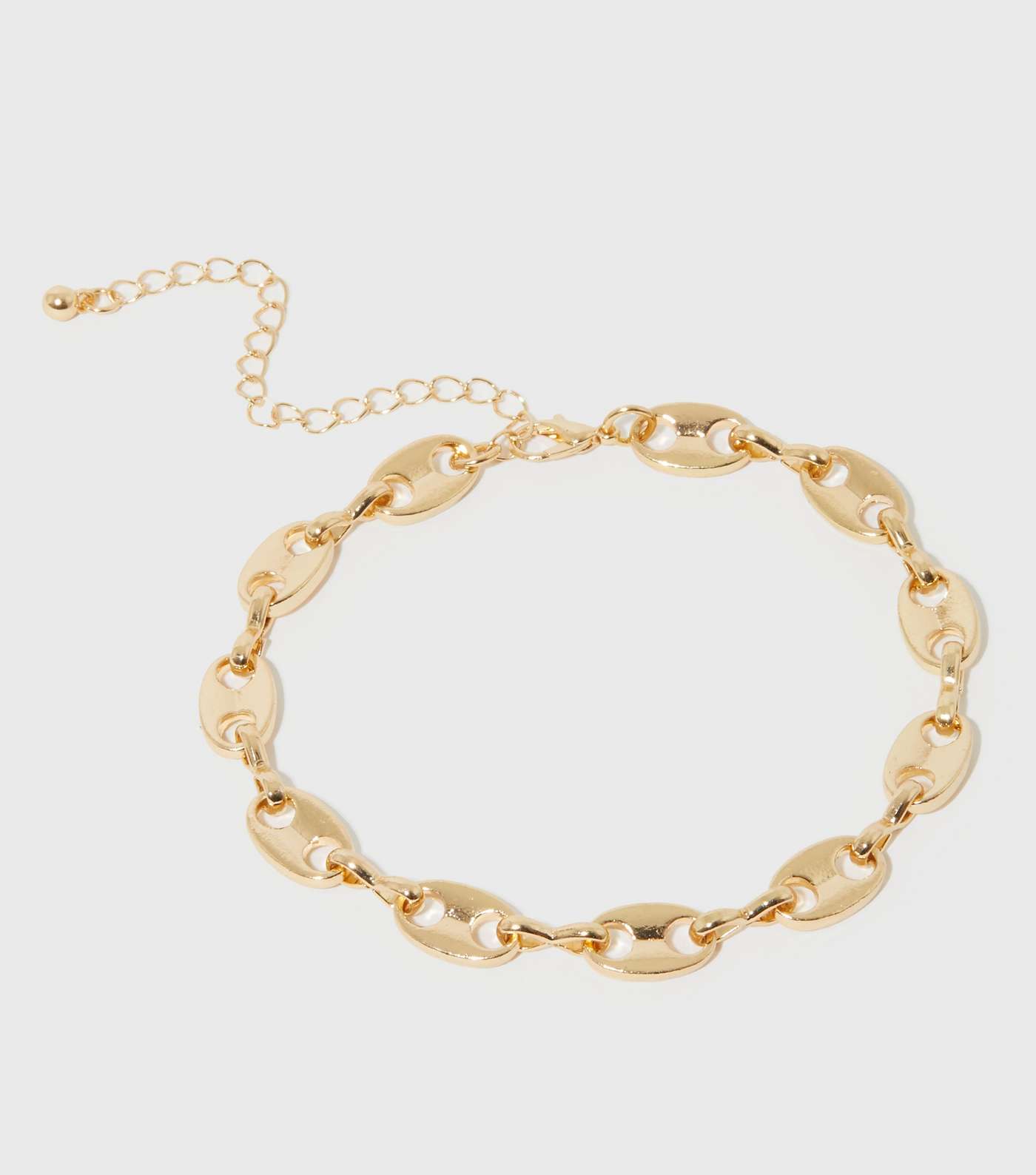 Sunkissed Gold Chain Anklet Image 2